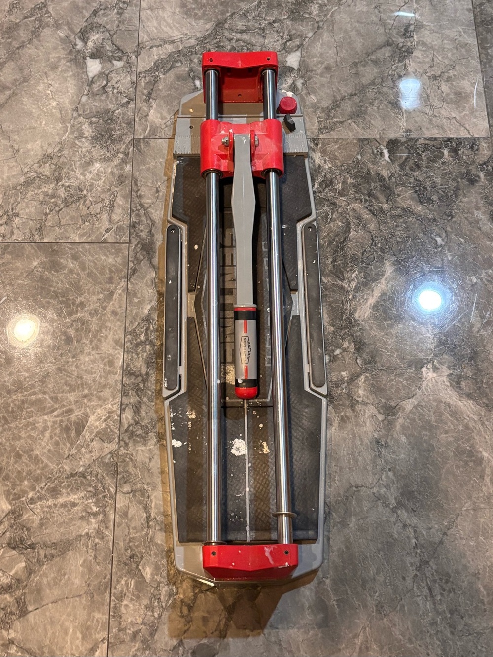 Tile Cutter - Red and Gray Manual Tile Cutter